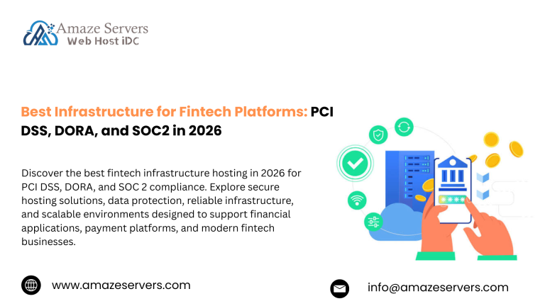 Best Infrastructure for Fintech Platforms Supporting PCI DSS, DORA, and SOC 2 in 2026