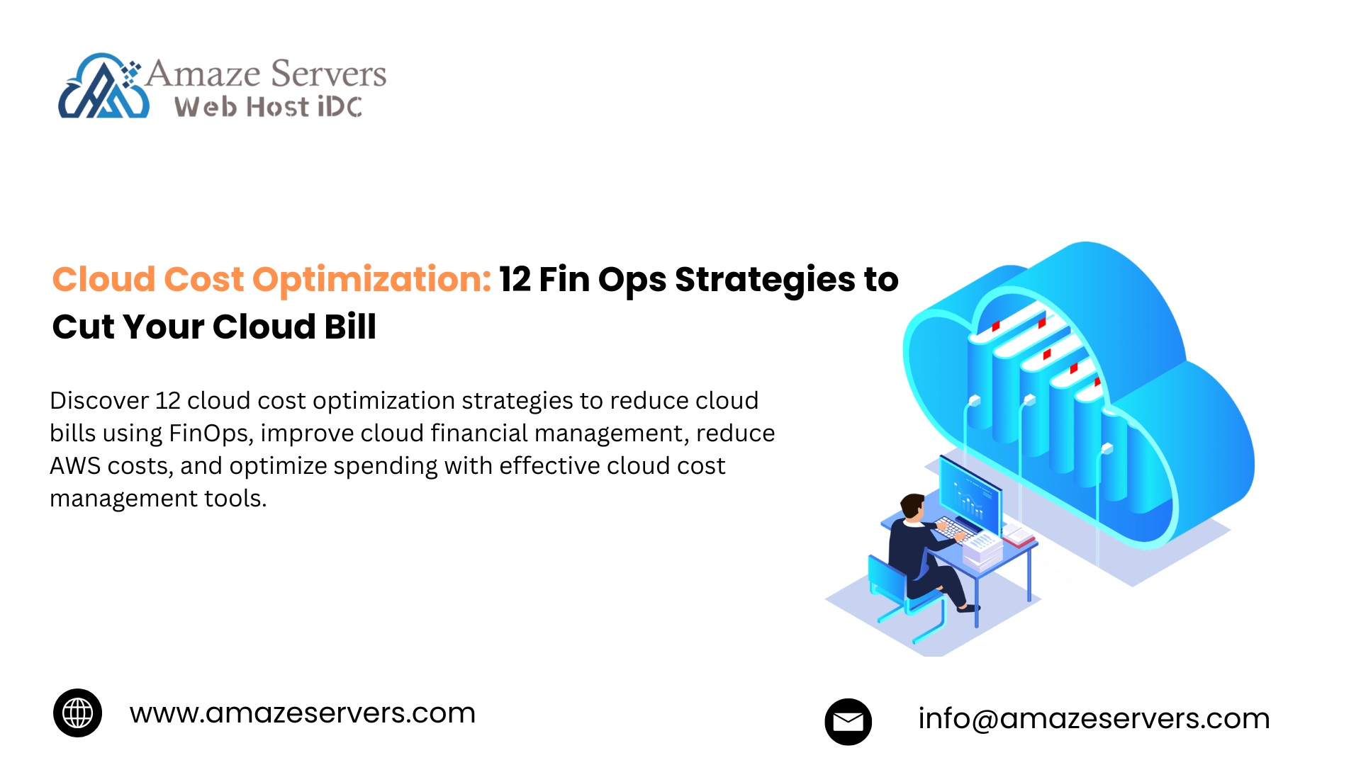 Cloud cost optimization using 12 FinOps strategies to reduce cloud spending