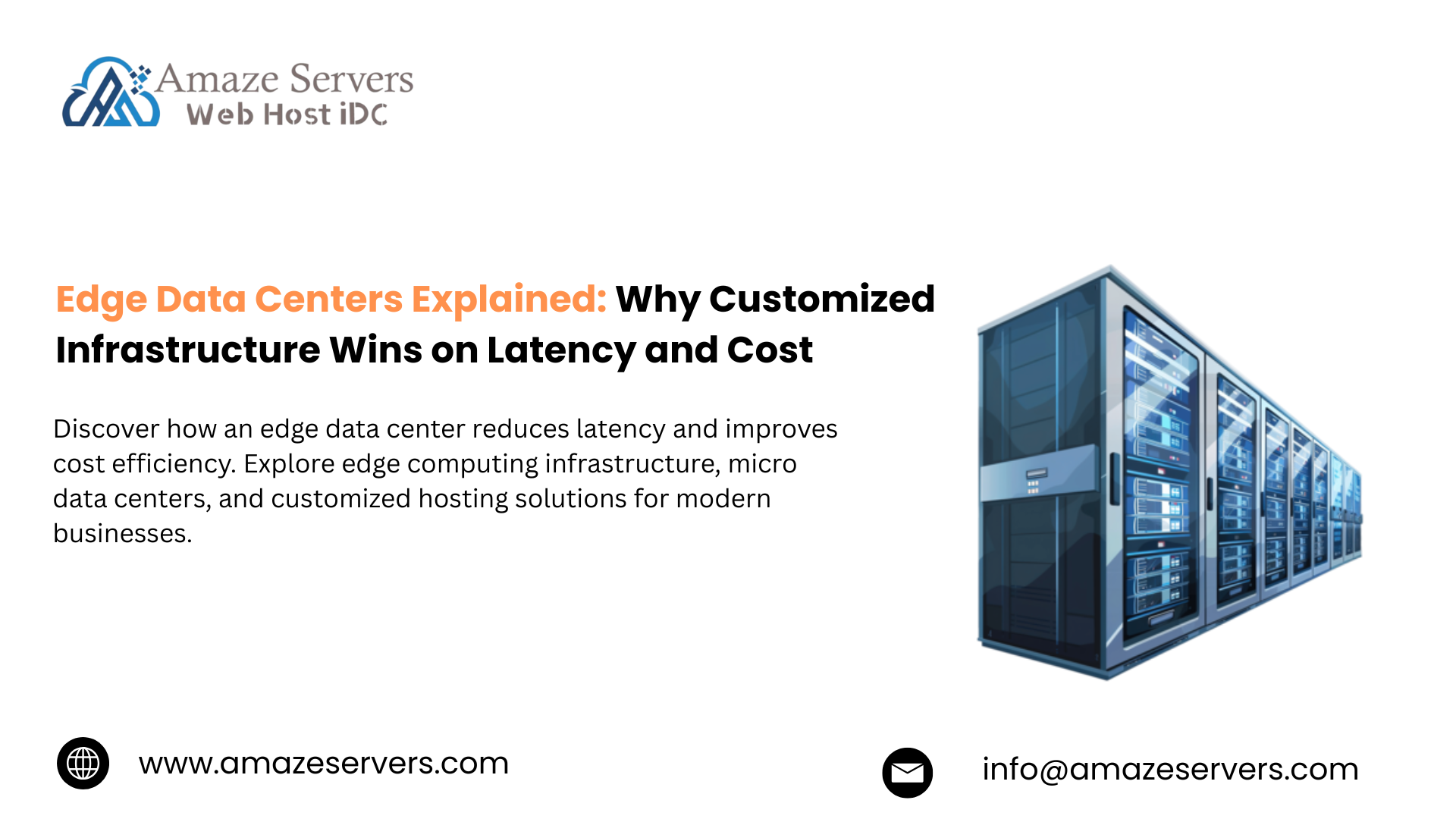 Edge data center infrastructure for low latency and cost-efficient computing